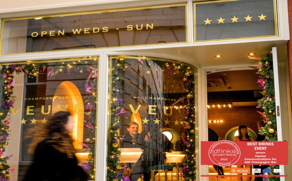 We’ve won Best Drinks Event at The Drinks Business Awards 2022!