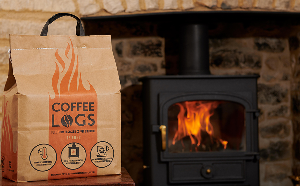 Cool Beans! Coffee Grounds Recycled into Heating Fuel