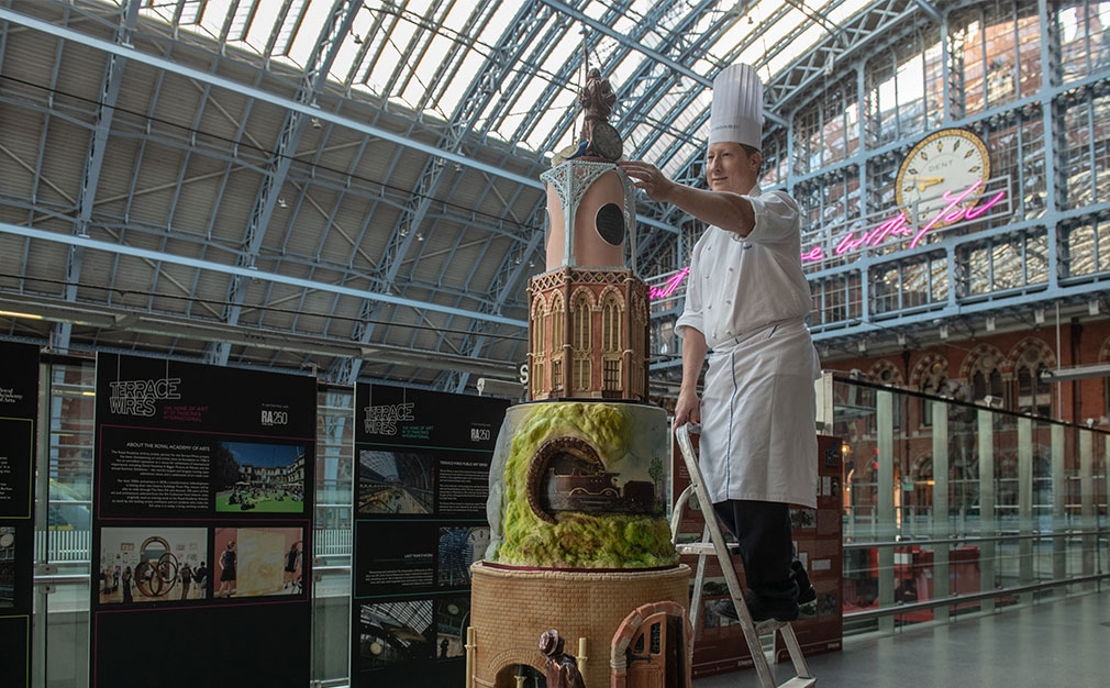 Creating a SLICE of history for St Pancras International’s 150th birthday