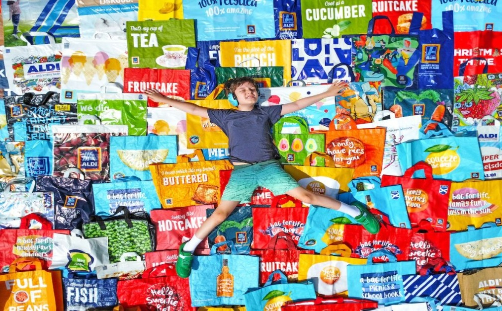 Bags of Fun for Aldi Superfan