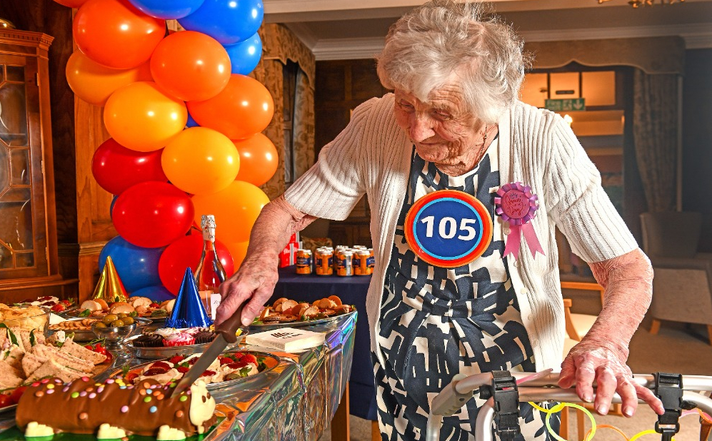 Cutting Shapes & Aldi Cuthbert Cake: Clarion Gets The Media ‘Raving’ About Hilda’s 105th